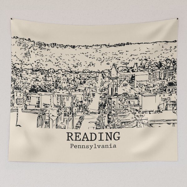 Item preview, Reading - Pennsylvania designed and sold by Lakeric Cityscapes.