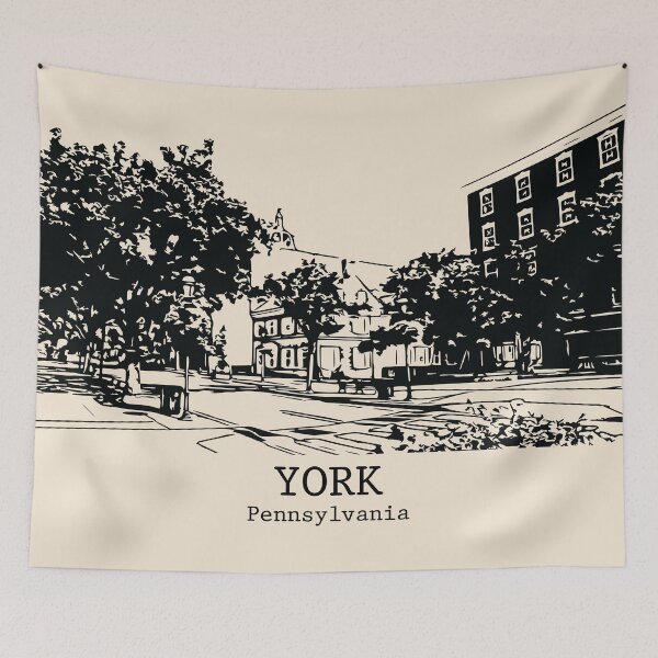 Item preview, York - Pennsylvania designed and sold by Lakeric Cityscapes.