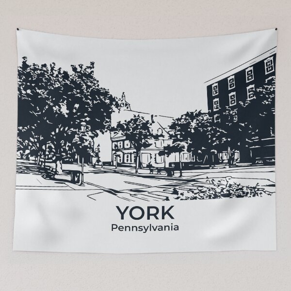 Item preview, York - Pennsylvania designed and sold by Lakeric Cityscapes.