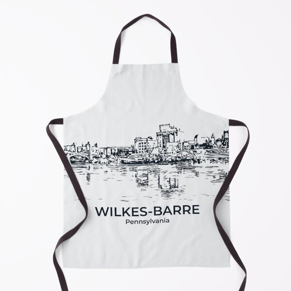 Aperçu de l'œuvre Wilkes-Barre - Pennsylvanie créée et vendue par Lakeric Cityscapes.