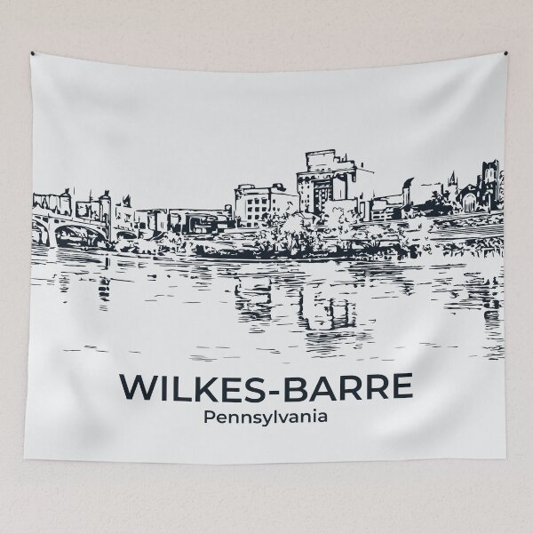 Item preview, Wilkes‑Barre - Pennsylvania designed and sold by Lakeric Cityscapes.