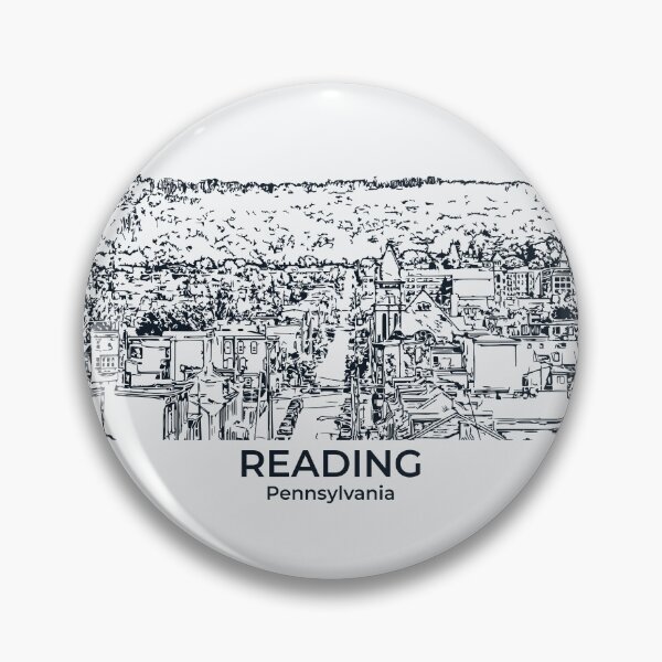 Item preview, Reading - Pennsylvania designed and sold by Lakeric Cityscapes.