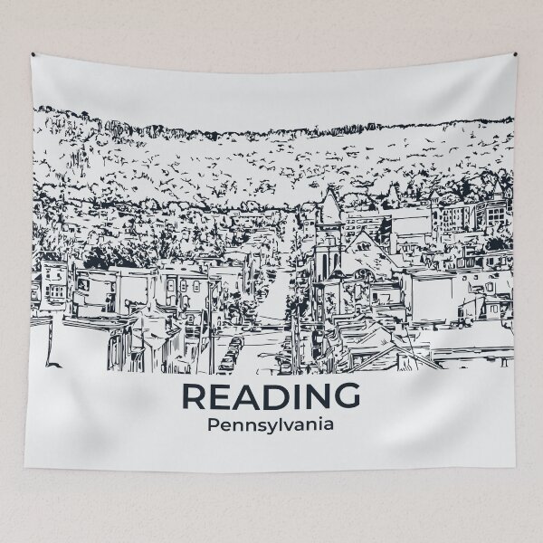 Item preview, Reading - Pennsylvania designed and sold by Lakeric Cityscapes.