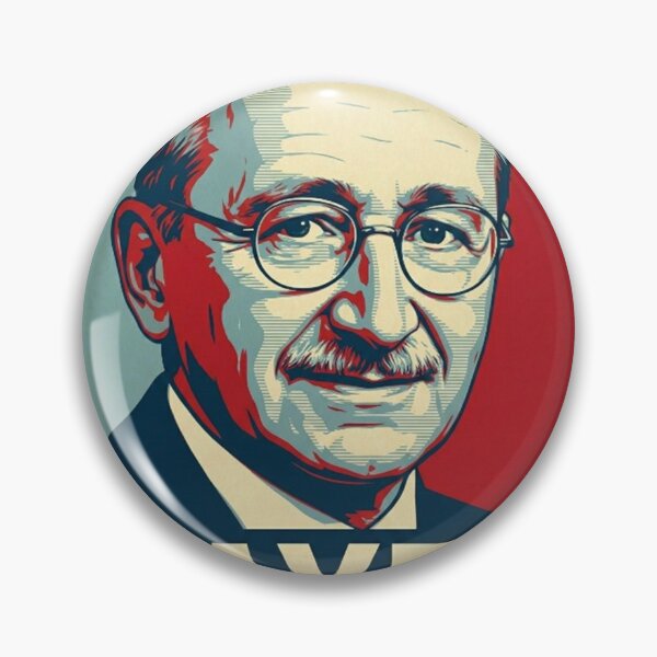 Item preview, Friedrich Hayek  Hope Style Retro Poster Art designed and sold by Anya Byron.