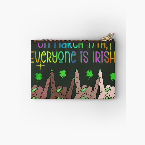 Item preview,  St. Patrick’s Day Everyone is Irish  (Dark Background) designed and sold by Ink & Kind Studio.