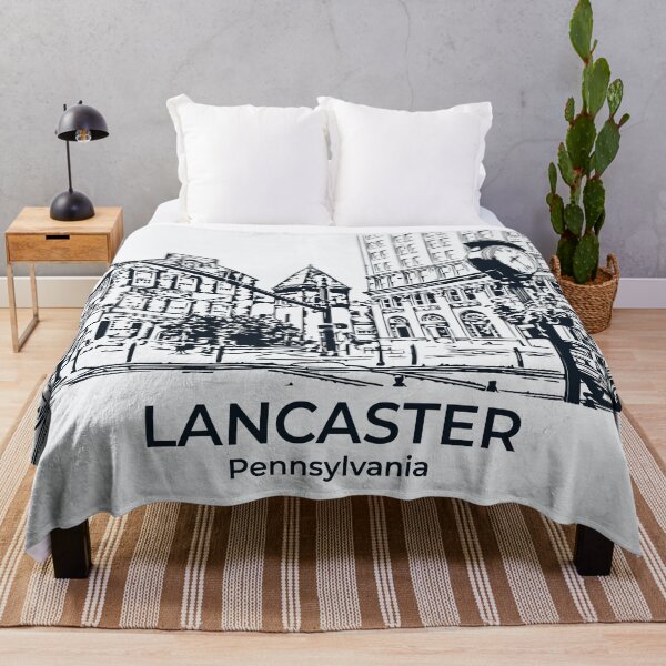 Artikelvorschau, Lancaster - Pennsylvania entworfen und verkauft von Lakeric Cityscapes.