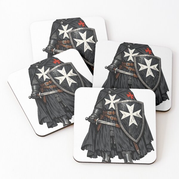Item preview, Medieval Crusader Knight with Maltese Cross Shield designed and sold by optimusprime39.