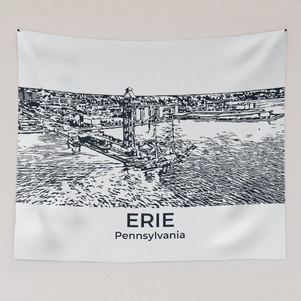 Item preview, Erie - Pennsylvania designed and sold by Lakeric Cityscapes.