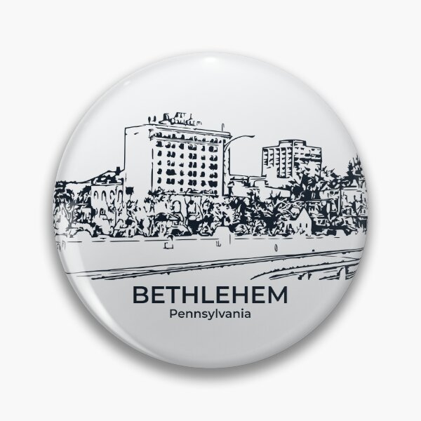Item preview, Bethlehem - Pennsylvania designed and sold by Lakeric Cityscapes.