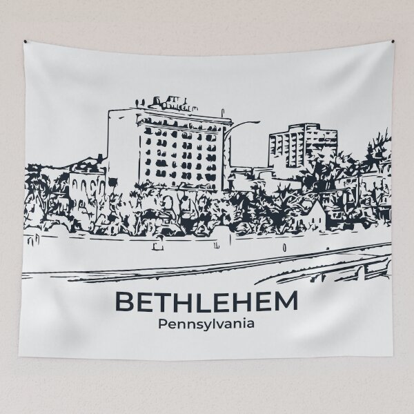 Item preview, Bethlehem - Pennsylvania designed and sold by Lakeric Cityscapes.