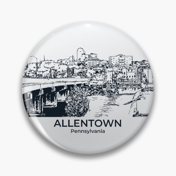 Item preview, Allentown - Pennsylvania designed and sold by Lakeric Cityscapes.