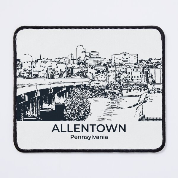 Item preview, Allentown - Pennsylvania designed and sold by Lakeric Cityscapes.