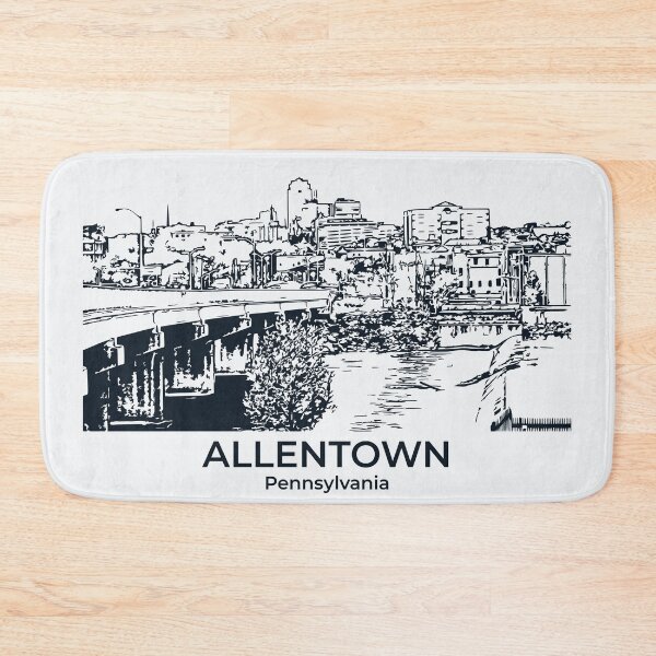 Item preview, Allentown - Pennsylvania designed and sold by Lakeric Cityscapes.