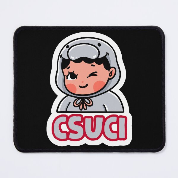 Item preview, CSUCI Channel Islands Ekho Dolphin Kawaii Chibi Mascot designed and sold by patrdse.