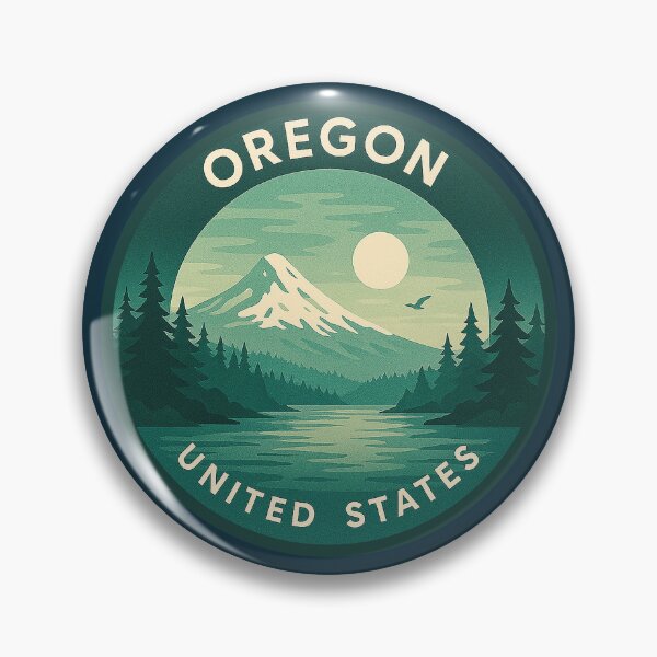 Item preview, Oregon USA Vintage Travel  designed and sold by Thistle-TShop.