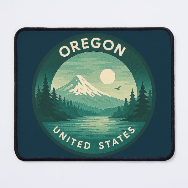 Item preview, Oregon USA Vintage Travel  designed and sold by Thistle-TShop.