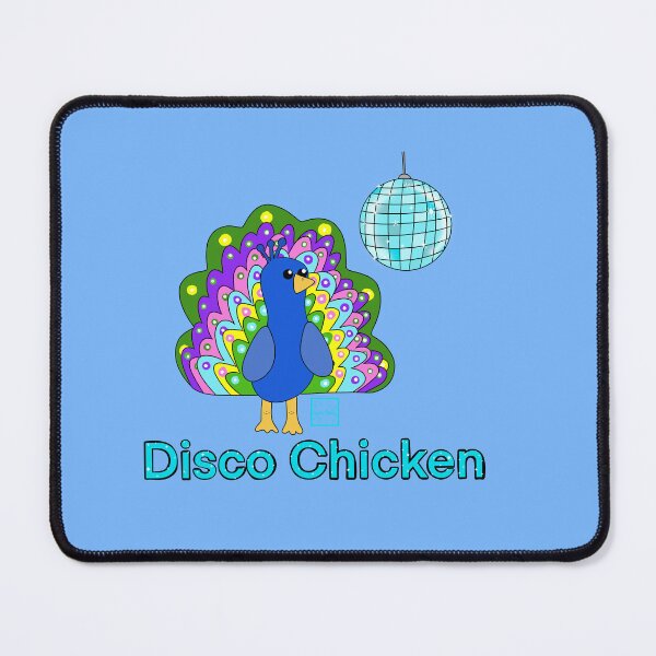 Item preview, Disco Chicken designed and sold by Angela’s Doodles.