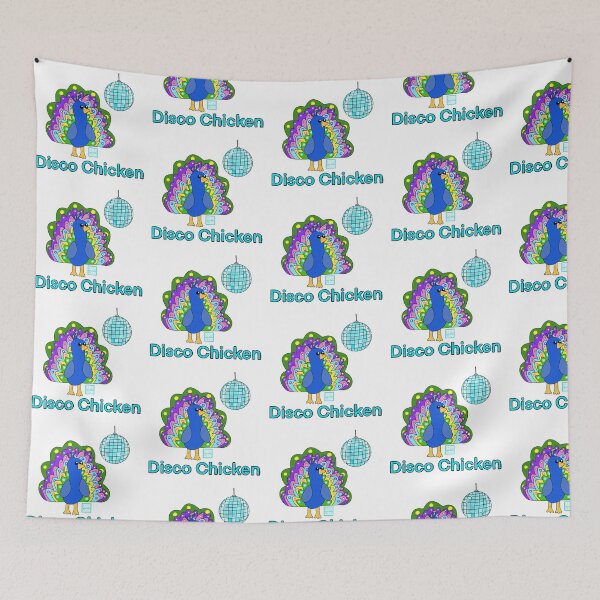 Item preview, Disco Chicken designed and sold by Angela’s Doodles.