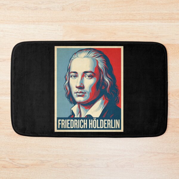 Item preview, Friedrich Hölderlin Hope Style Retro Poster Art  designed and sold by Anya Byron.