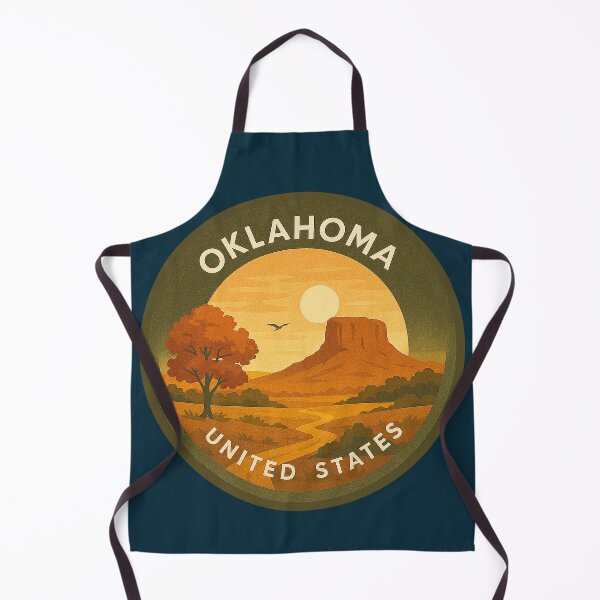 Item preview, Oklahoma USA Vintage Travel  designed and sold by Thistle-TShop.