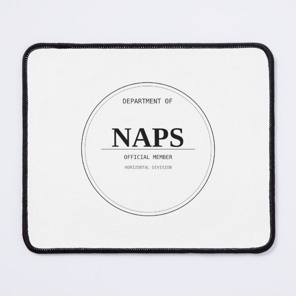 Item preview, Department of Naps Official Member — Funny Nap Lover Badge Design designed and sold by untlfrthrnotice.