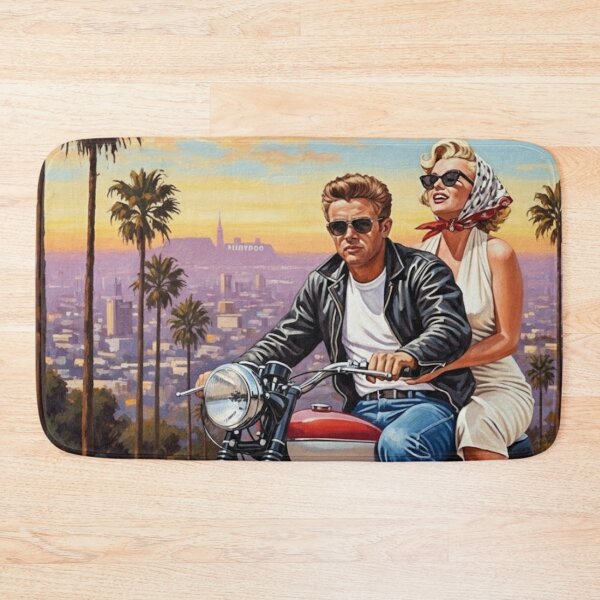 Item preview, Iconic Hollywood: James Dean & Marilyn Monroe Sunset Ride designed and sold by Art's Diner.
