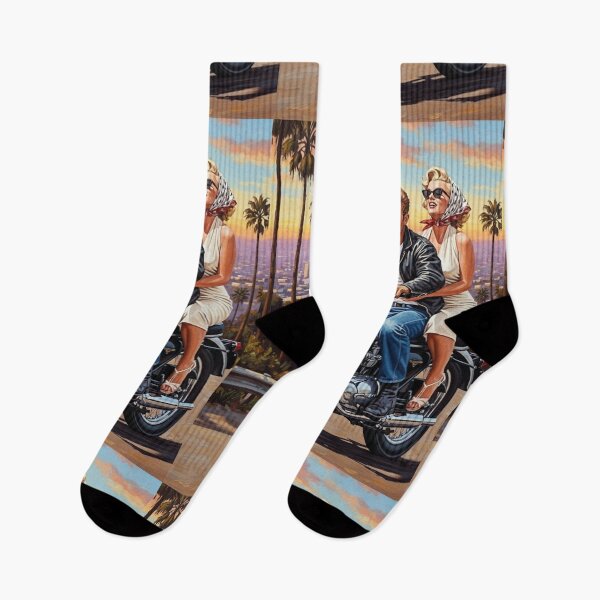Item preview, Iconic Hollywood: James Dean & Marilyn Monroe Sunset Ride designed and sold by Art's Diner.