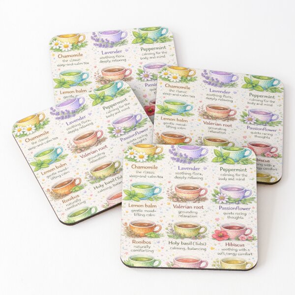 Item preview, Cozy List Of Calming Herbal Teas designed and sold by scicilysimonee.