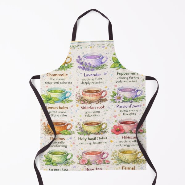 Item preview, Cozy List Of Calming Herbal Teas designed and sold by scicilysimonee.