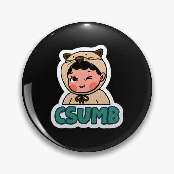 Item preview, CSUMB Monterey Bay Otter Kawaii Chibi Mascot designed and sold by patrdse.