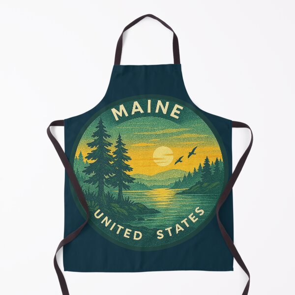 Item preview, Maine USA Vintage Travel designed and sold by Thistle-TShop.