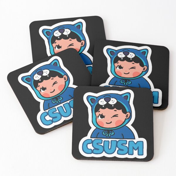 Item preview, CSUSM San Marcos Cougar Kawaii Chibi Mascot designed and sold by patrdse.