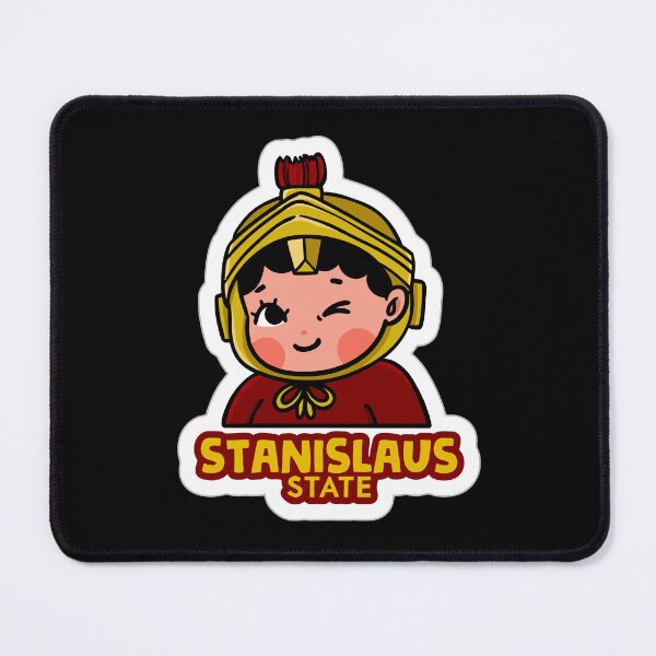 Item preview, Stanislaus State Warriors Kawaii Chibi Mascot designed and sold by patrdse.