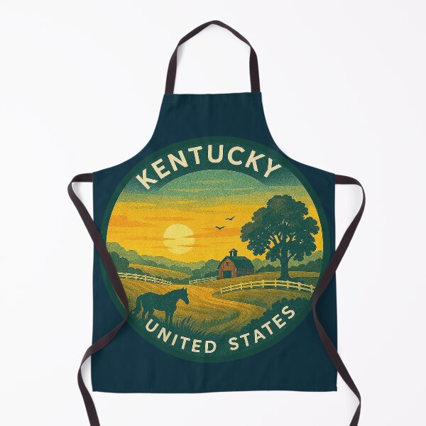 Item preview, Kentucky USA Vintage Travel designed and sold by Thistle-TShop.