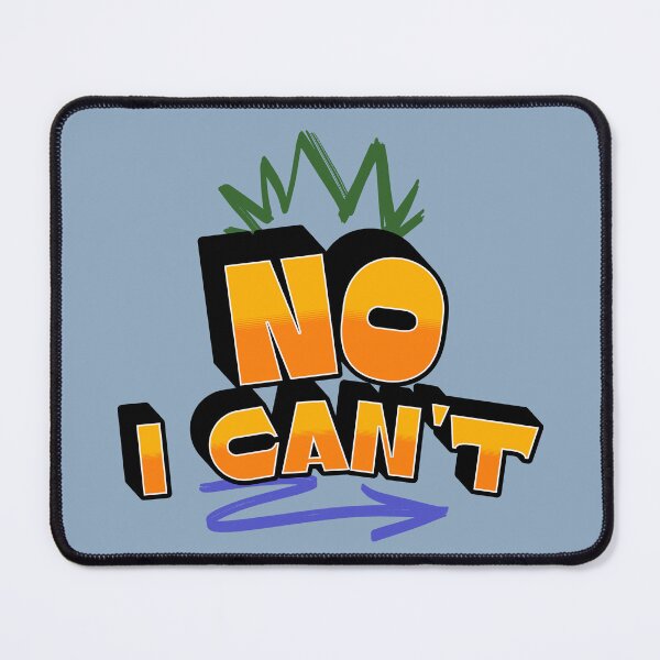 Item preview, Funny Burnout T-Shirt | 'No I Can't' Graffiti Graphic Tee | Sarcastic Nurse & Doctor Apparel | Y2K Aesthetic Streetwear designed and sold by EquanimiTee.