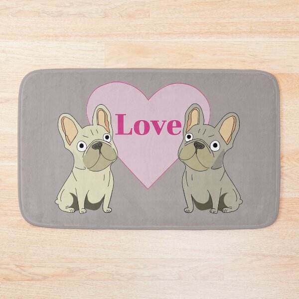 Item preview, Love French Bulldog Duo designed and sold by Mountain-Point.