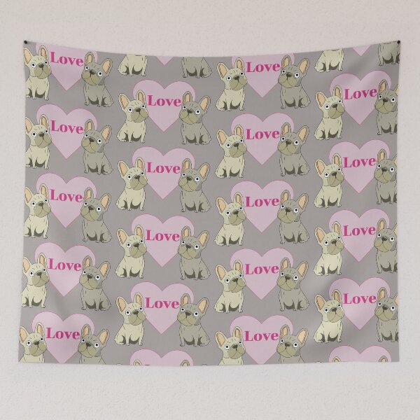 Item preview, Love French Bulldog Duo designed and sold by Mountain-Point.