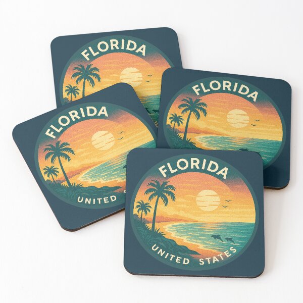 Item preview, Florida USA Vintage Travel  designed and sold by Thistle-TShop.
