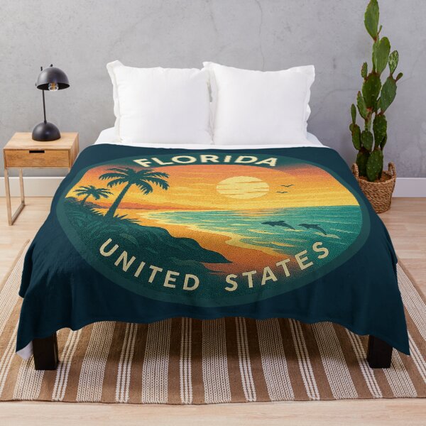 Item preview, Florida USA Vintage Travel designed and sold by Thistle-TShop.