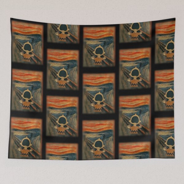 Item preview, Charlie Brown The Scream Art Parody designed and sold by moamaxshop.