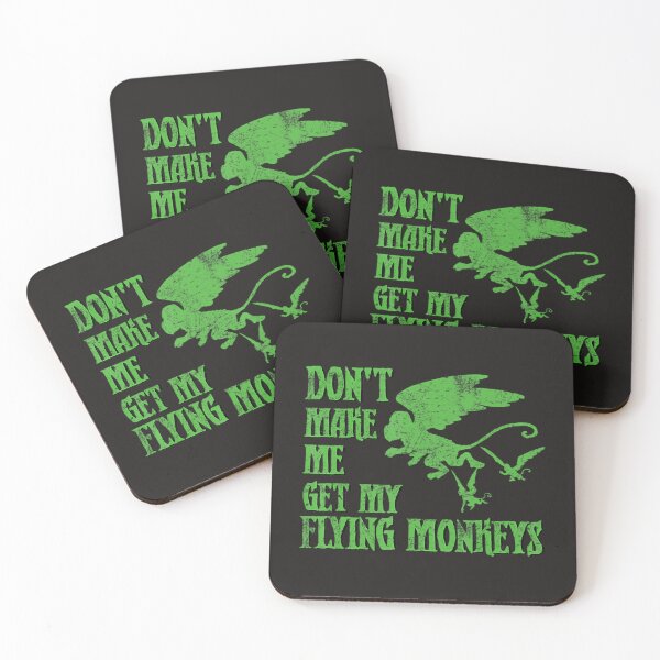Item preview,  Don'T Make Me Get Flying Monkeys Wizard Of Oz Witch designed and sold by TheQueensDen.