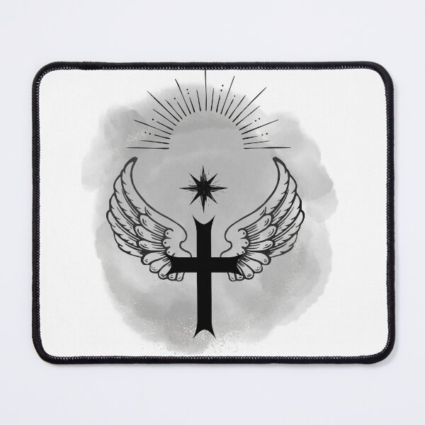 Item preview, Winged Cross designed and sold by GraveyardGlam.