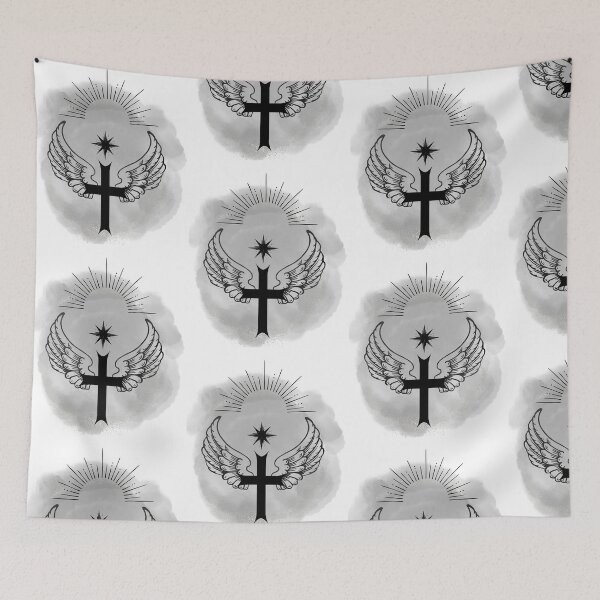 Item preview, Winged Cross designed and sold by GraveyardGlam.