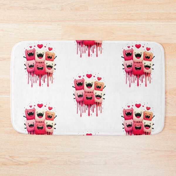 Item preview, Valentine Sweetheart Blood Drop Squad Cartoon  designed and sold by DualEnergy.