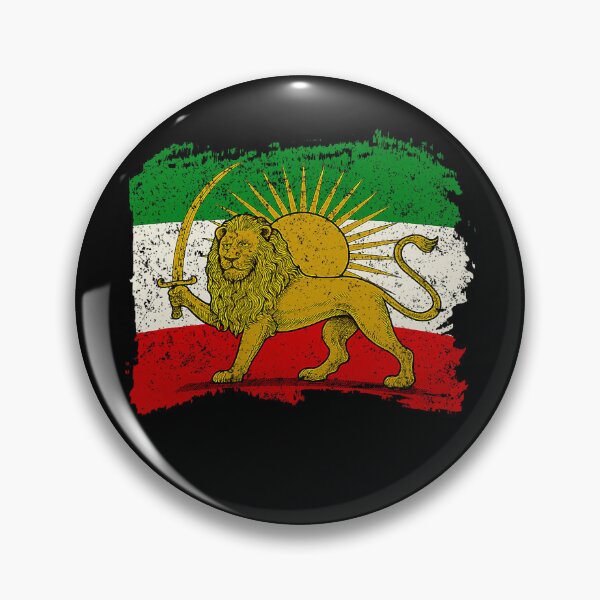 Item preview, Iran Flag Lion Sun Persian Pride Iranian designed and sold by bentonruiz.