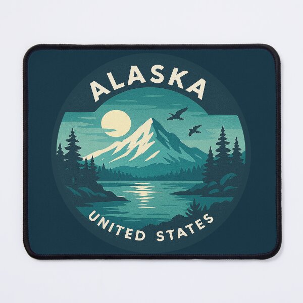 Item preview, Alaska USA Vintage Travel designed and sold by Thistle-TShop.