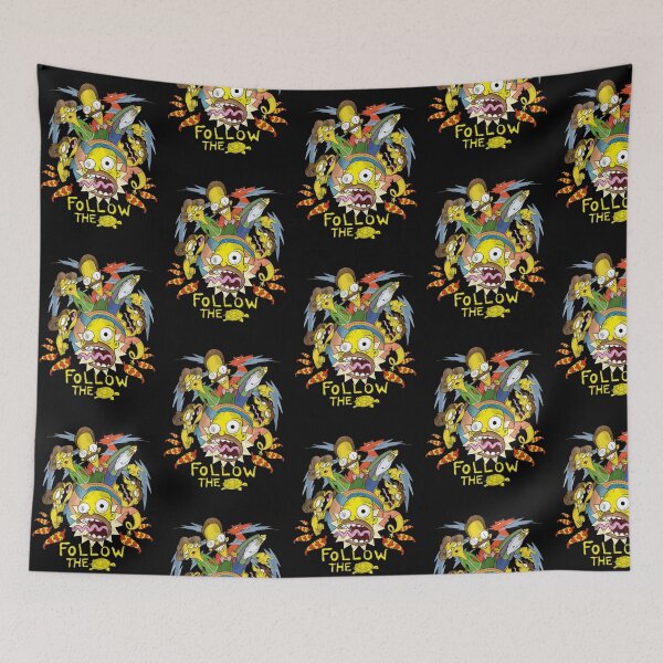 Item preview, Homer Simpson Psychedelic Journey designed and sold by moamaxshop.