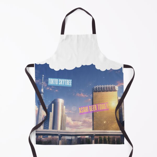 Item preview, Tokyo Landmark Skyline – Skytree & Asahi Tower designed and sold by JapanPopArt.