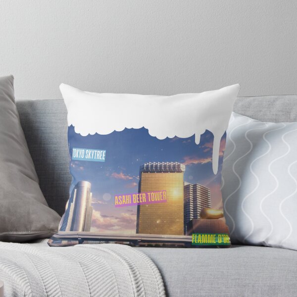 Item preview, Tokyo Landmark Skyline – Skytree & Asahi Tower designed and sold by JapanPopArt.