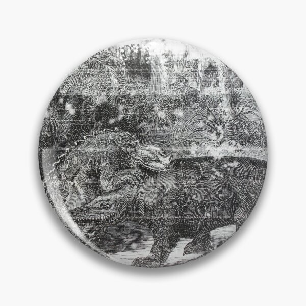 Item preview, Vintage Dinosaur Fighting Distressed designed and sold by Veloce Midwest Store.